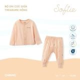 Bộ dài tay cúc giữa Chaang Treasure