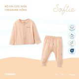 Bộ dài tay cúc giữa Chaang Treasure