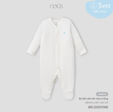 Bộ liền dài tất màu trắng Nous