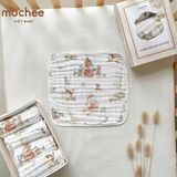 Khăn sữa xô cotton họa tiết cổ tích Mochee