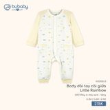 Body dài tay cài giữa Little Rainbow Bubaby