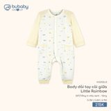 Body dài tay cài giữa Little Rainbow Bubaby
