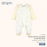 Body dài tay cài giữa Little Rainbow Bubaby