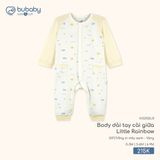 Body dài tay cài giữa Little Rainbow Bubaby