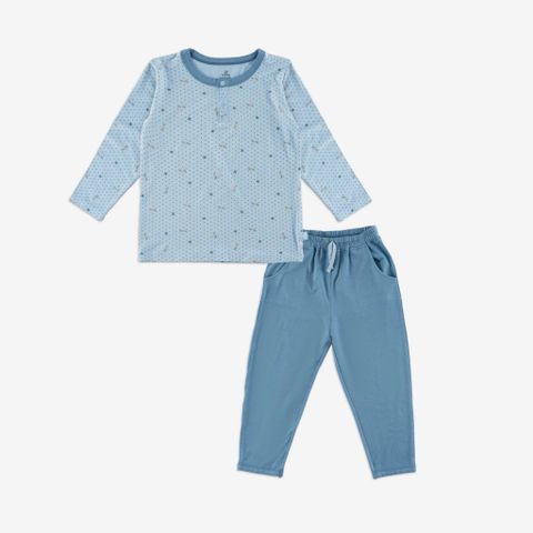 Bộ dài tay cổ trụ Bambus Gami Bubaby BBB110303.18ME29