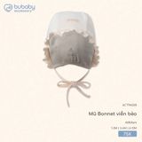Mũ Bonnet viền bèo Bubaby