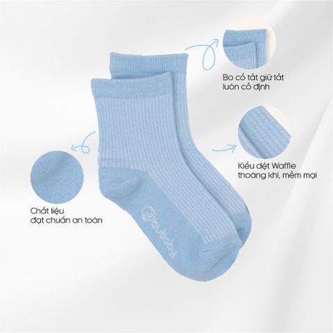 Tất trẻ em Bu Midi Pure Cotton Bubaby ACT233601.Y35A05
