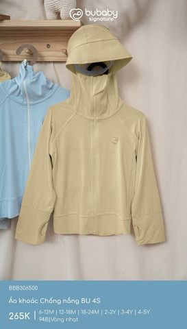 Áo khoác Chống nắng BU 4S Bubaby