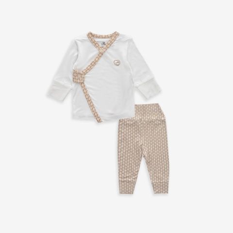 Bộ dài tay cài chéo Bambus Iconic 2 1108IN Bubaby BBB1108IN.03ME58