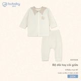 Bộ dài tay cài giữa Bubaby