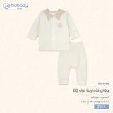 Bộ dài tay cài giữa Bubaby