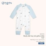 Body dài tay cài giữa Little Car Bubaby