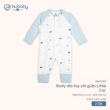 Body dài tay cài giữa Little Car Bubaby