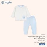 Bộ dài tay cài giữa, cổ tàu Bubaby