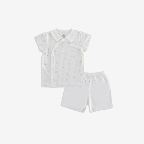 Bộ ngắn tay Bubaby cài chéo cổ Peter Pan Gami BBB1308PP.09ME93