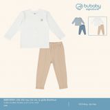 Bộ dài tay cài vai, ly giữa Bambus Bubaby BBB110109.03Y59A