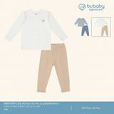 Bộ dài tay cài vai, ly giữa Bambus Bubaby BBB110109.03Y59A