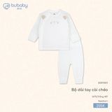 Bộ dài tay cài chéo Bubaby