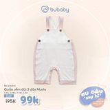 Quần yếm đùi 2 dây Muda Bubaby BBC4352MD.12ME64