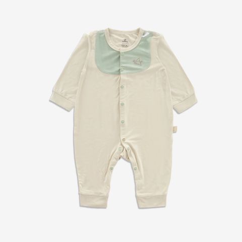 Body dài tay cài giữa đáp ngực Bambus Gami Bubaby BBB210207.06MA82