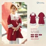 Áo dài bé gái Tiểu nhật bình Bubaby
