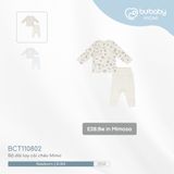 Bộ dài tay cài chéo Mimo Bubaby BCT110802.0NBE28