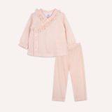 Bộ dài tay cài chéo Bé gái Pyjamas Bubaby