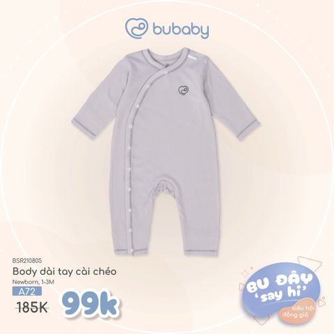Body dài tay cài chéo Bubaby BSR210805.0NBA01