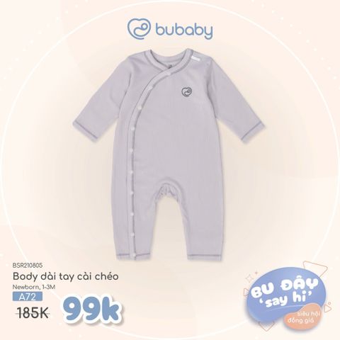 Body dài tay cài chéo Bubaby BSR210805.0NBA01