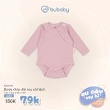 Body chip dài tay cài lệch Bubaby BSR210701.M13A12