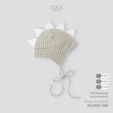 Mũ khủng long kẻ caro xanh lá Nous