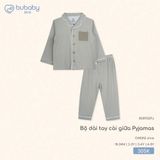 Bộ dài tay cài giữa Pyjamas Bubaby