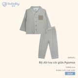 Bộ dài tay cài giữa Pyjamas Bubaby
