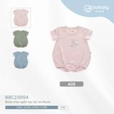 Promo body chip ngắn tay cài vai Muda 230104 Bubaby
