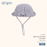 Mũ tròn tai thỏ có vành Bubaby