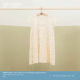 Váy ngắn tay xòe tầng bé gái Bambus Bubaby BBB5329BG.03YH61