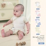 Bộ ngắn tay cài chéo Siro Bubaby