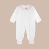 Body dài tay cài giữa cổ Peter Pan Bubaby