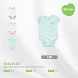 Promo Body chip ngắn tay cổ chồm - Bambus 260501 Bubaby