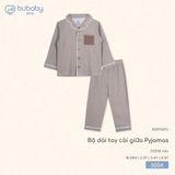 Bộ dài tay cài giữa Pyjamas Bubaby