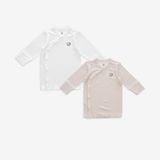 Áo dài tay cài chéo Siro 801 Bubaby