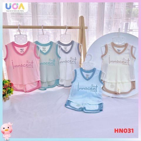 Bộ ba lỗ Hrnee cổ tim Modal organic