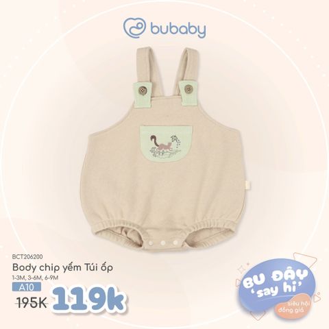 Body chip yếm Túi ốp Bubaby BCT206200.06MA10