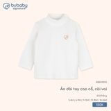 Áo dài tay cao cổ, cài vai Bubaby