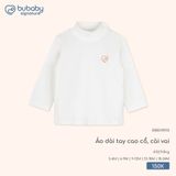Áo dài tay cao cổ, cài vai Bubaby