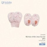 Bộ bao chân, bao tay tai gấu Bubaby