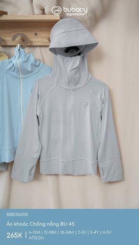 Áo khoác Chống nắng BU 4S Bubaby