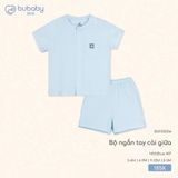 Bộ ngắn tay cài giữa Bubaby