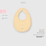 Yếm tròn màu vàng Nous