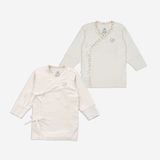 Áo dài tay buộc dây chéo Bambus Iconic 1 Bubaby